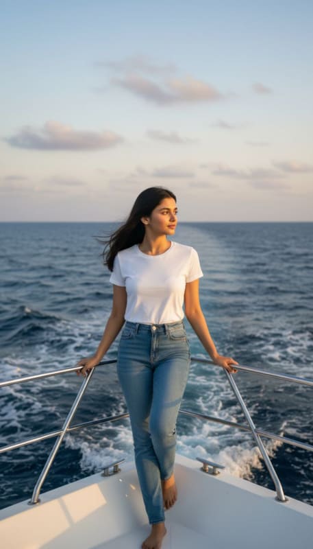 Luxury Yacht Lifestyle Portrait thumbnail 3