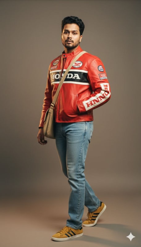 Photorealistic Full-Body Portrait with Outfit Replication - view 1