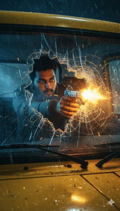 Intense Urban Drift: Cinematic Action Scene thumbnail 2