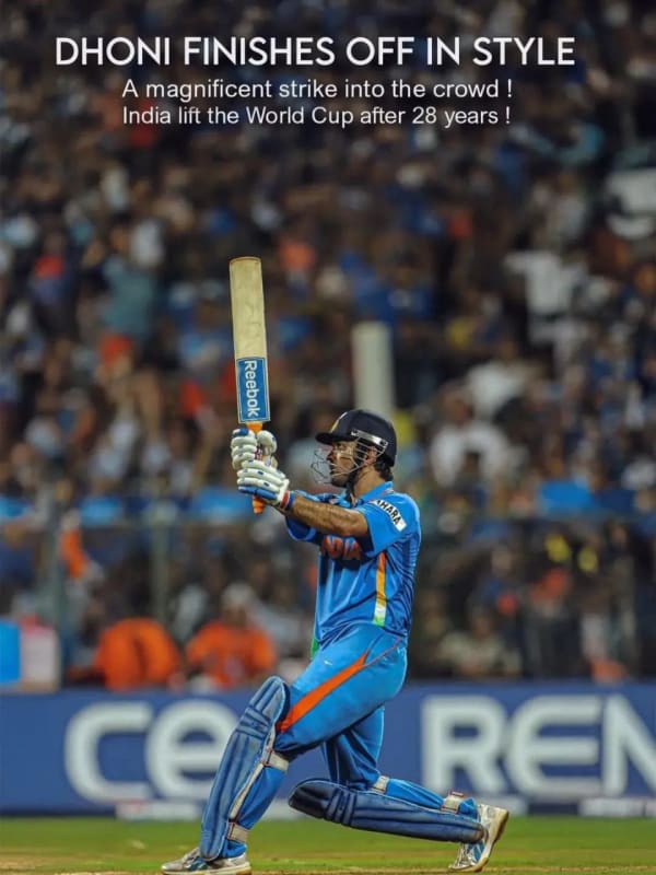 Cinematic Indian Cricket Batsman Action - view 1