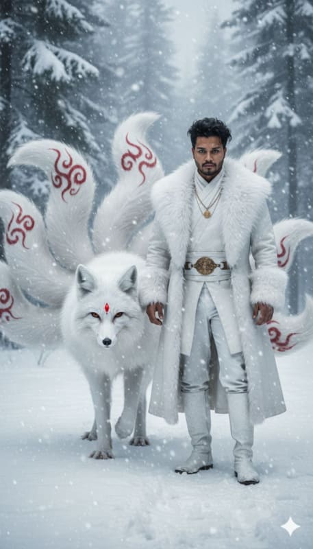 Nine-Tailed Fox Spirit & White-Clad Guardian - view 1
