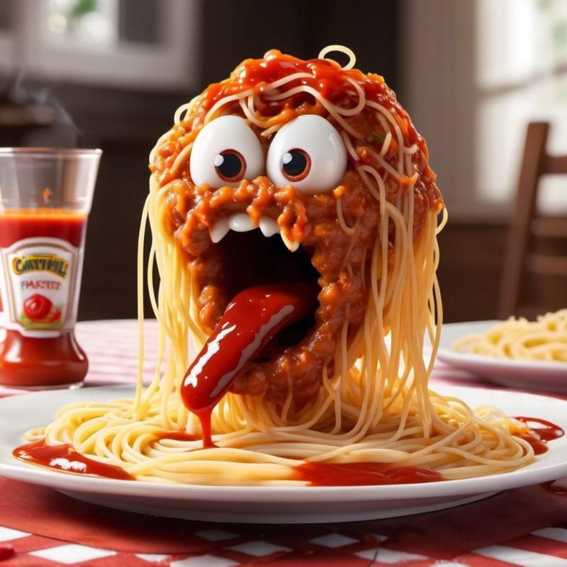 Spaghetti Ghost Monster Prompt for High-Quality AI Art thumbnail 2