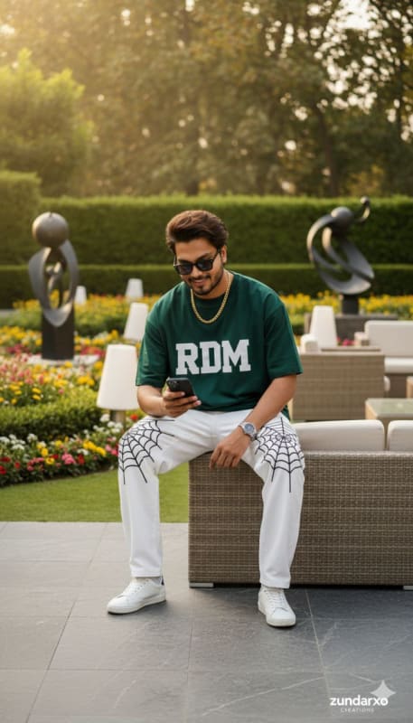Luxury Streetwear Garden Portrait thumbnail 2