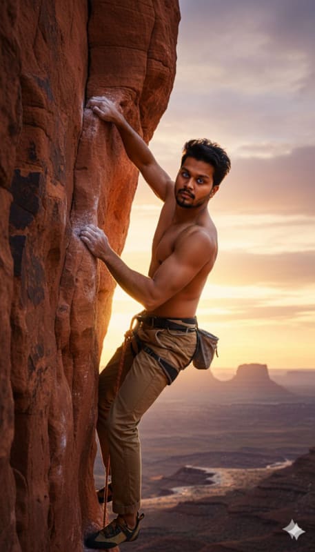 Extreme Free Solo Climbing: Utah Desert thumbnail 2