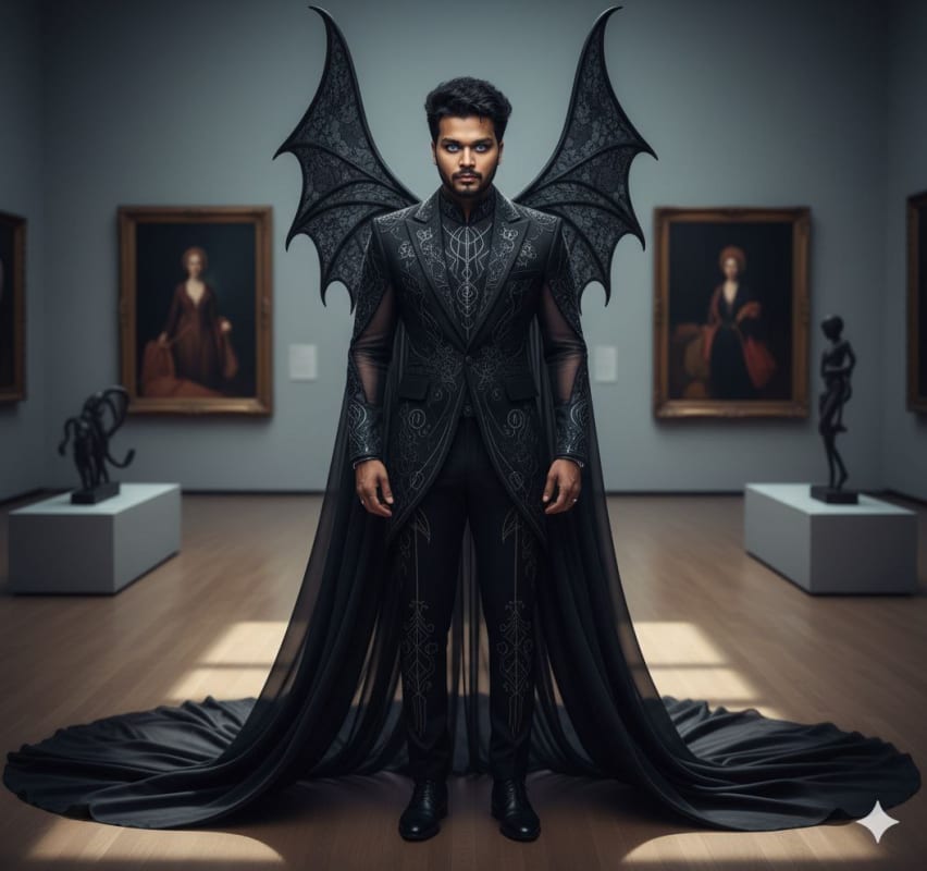 Dark Fairy King: Modern Gothic Couture thumbnail 3
