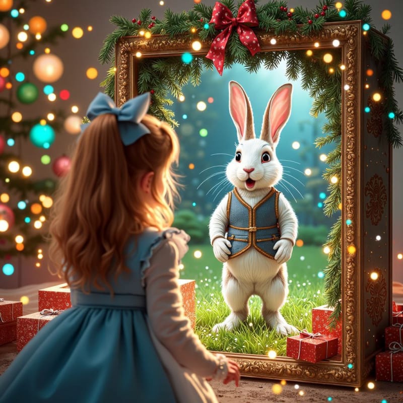 Alice's Wonderland: A Magical Portal in a Christmas Box thumbnail 2