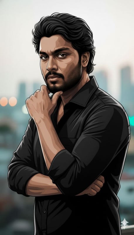 Modern Graphic Novel Portrait Style thumbnail 3