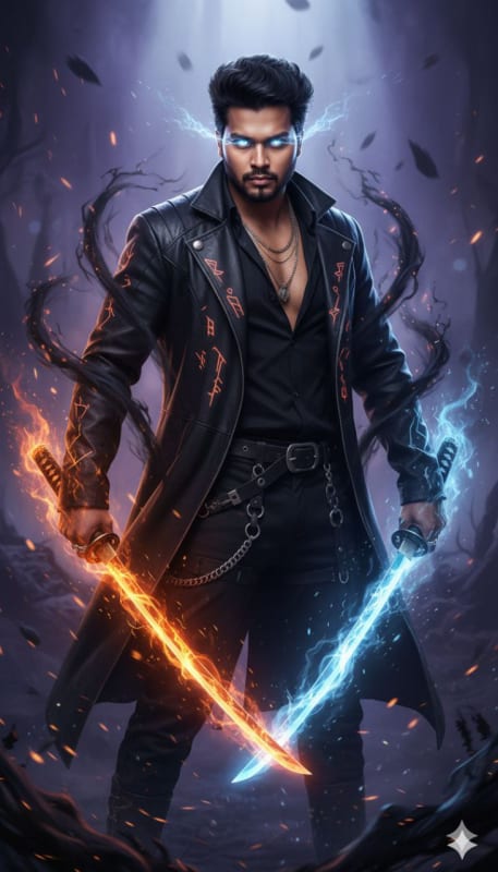 Cinematic Arcane Warrior Portrait thumbnail 2