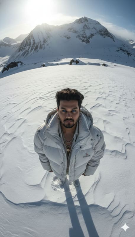 Surreal Alpine Moncler Fashion - view 1